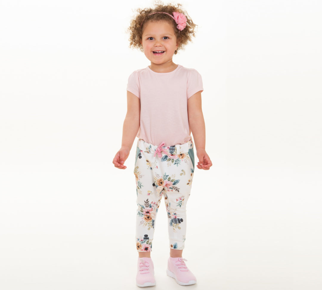 Sewing Pattern Kids Harem Pants DADO PDF Elastic Waist Pockets Sizes 12m-11y