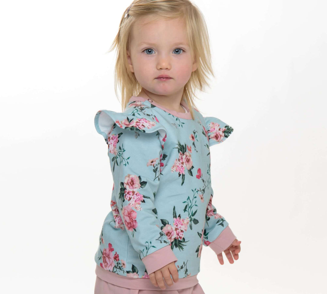 Schnittmuster Baby Sweatshirt und Kleid SOPHIE PDF 2-in-1
