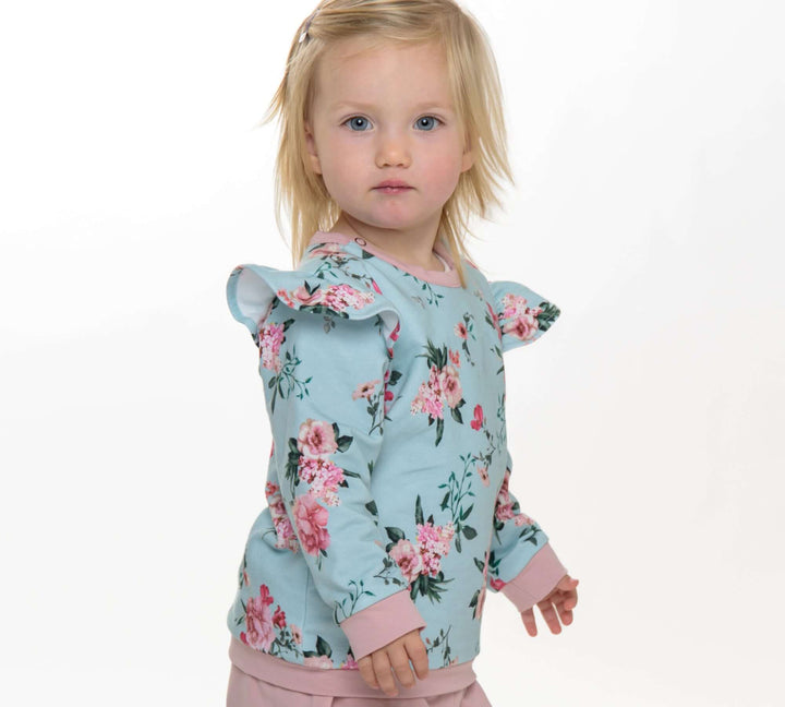 Schnittmuster Baby Sweatshirt und Kleid SOPHIE PDF 2-in-1
