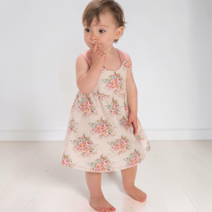 Babykleid PDF Schnittmuster LIPSIA CLARA – 2 Varianten 62/68–98/104