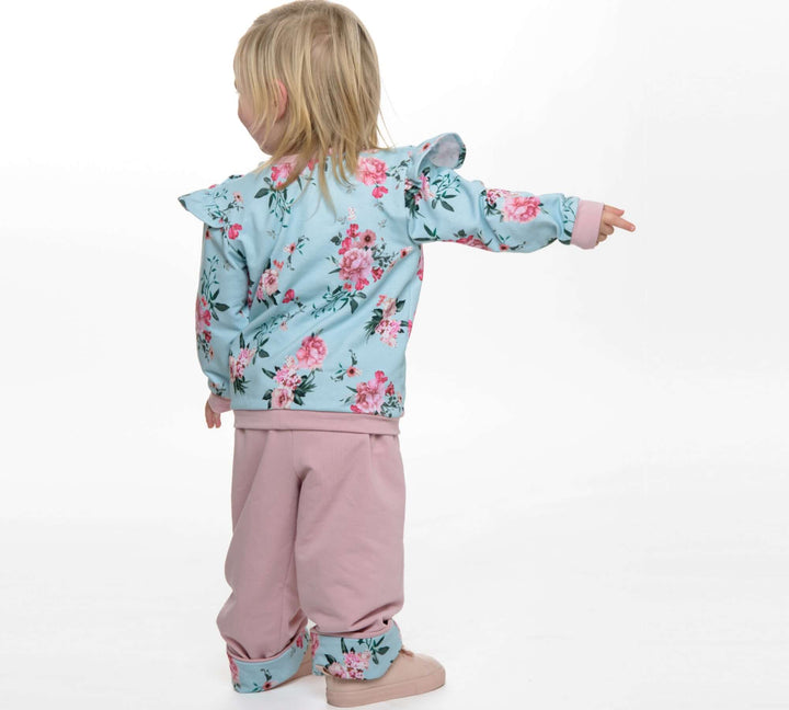 Schnittmuster Baby Sweatshirt und Kleid SOPHIE PDF 2-in-1