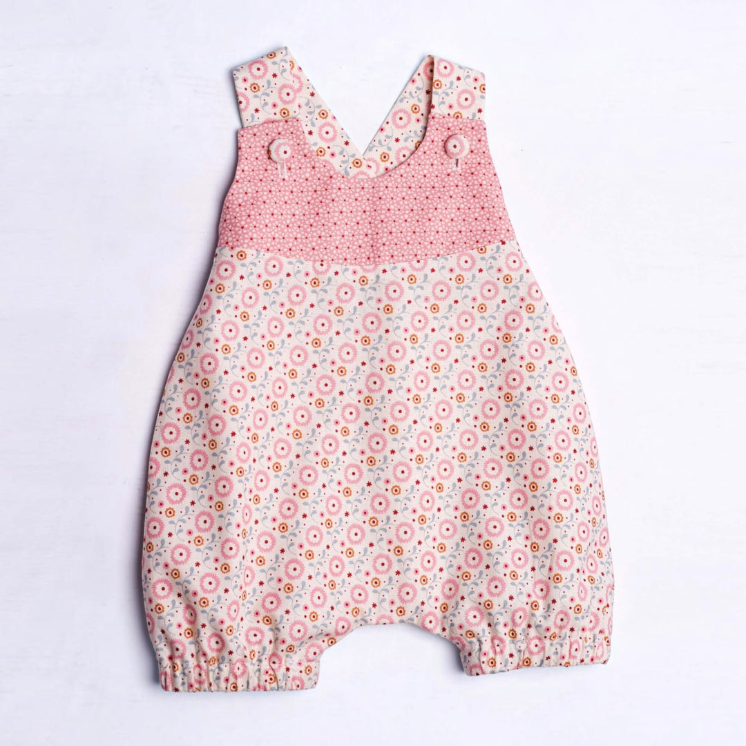 Baby Overall PDF Schnittmuster LUNA CHARLOTTE – 2-in-1 Set 50/56–86/92