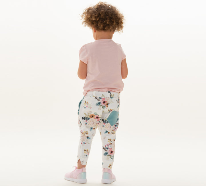 Sewing Pattern Kids Harem Pants DADO PDF Elastic Waist Pockets Sizes 12m-11y