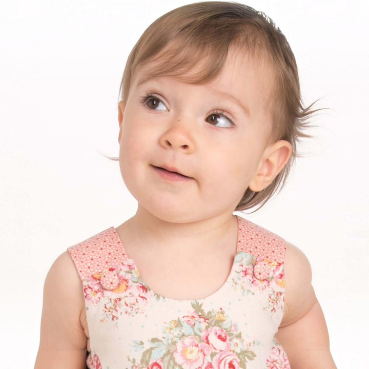 Babykleid PDF Schnittmuster LIPSIA CLARA – 2 Varianten 62/68–98/104