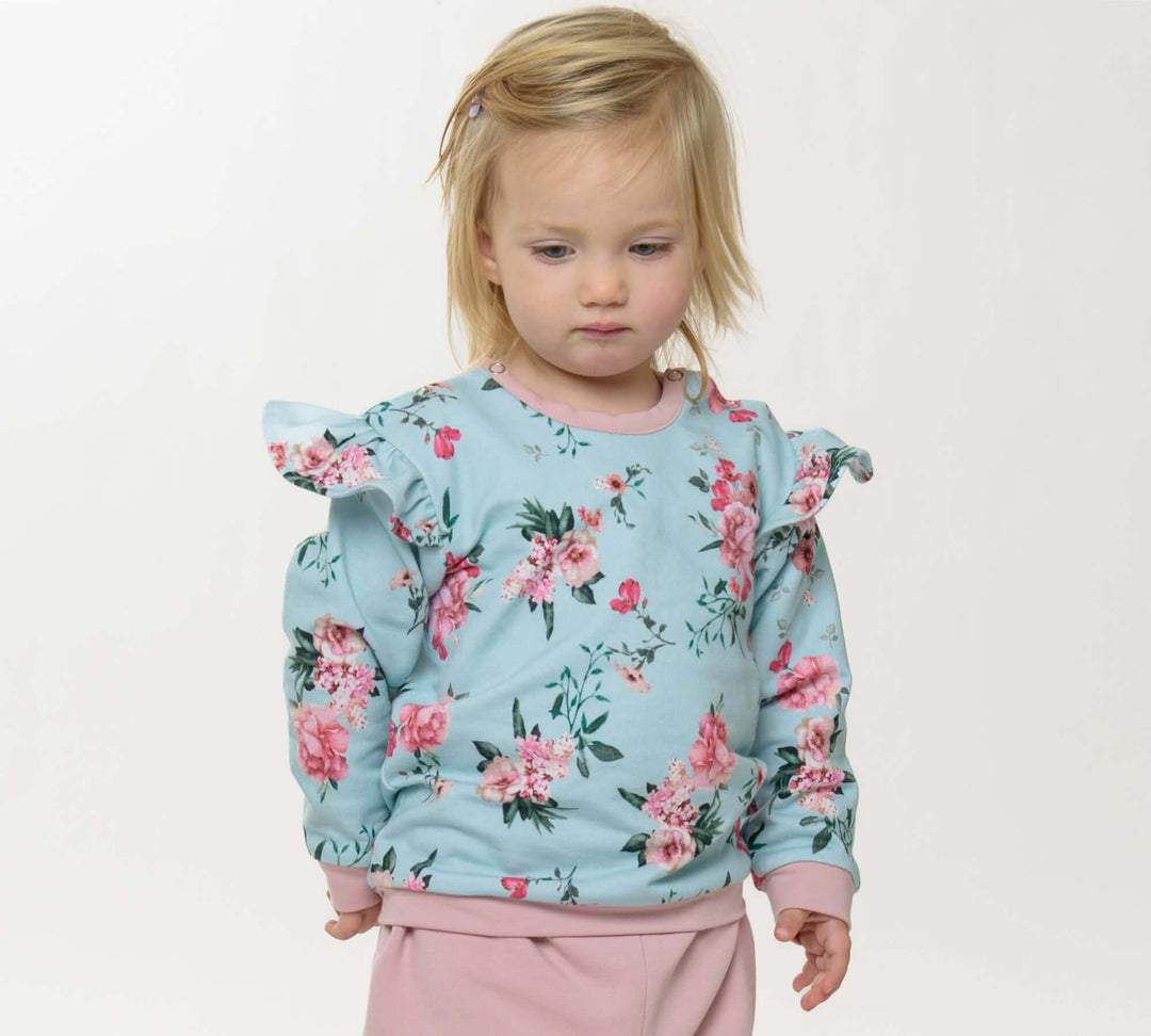 Schnittmuster Baby Sweatshirt und Kleid SOPHIE PDF 2-in-1