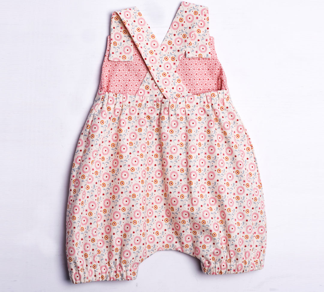Sewing Pattern Set Romper Overalls LUNA CHARLOTTE PDF Sizes 0m-2y