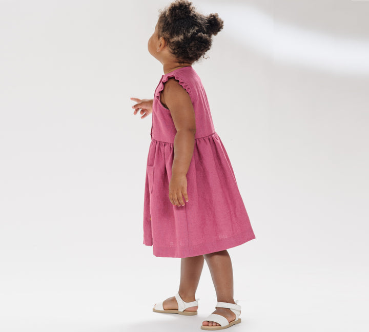 Schnittmuster Sommer Mädchenkleid  MIMI PDF 2 in 1