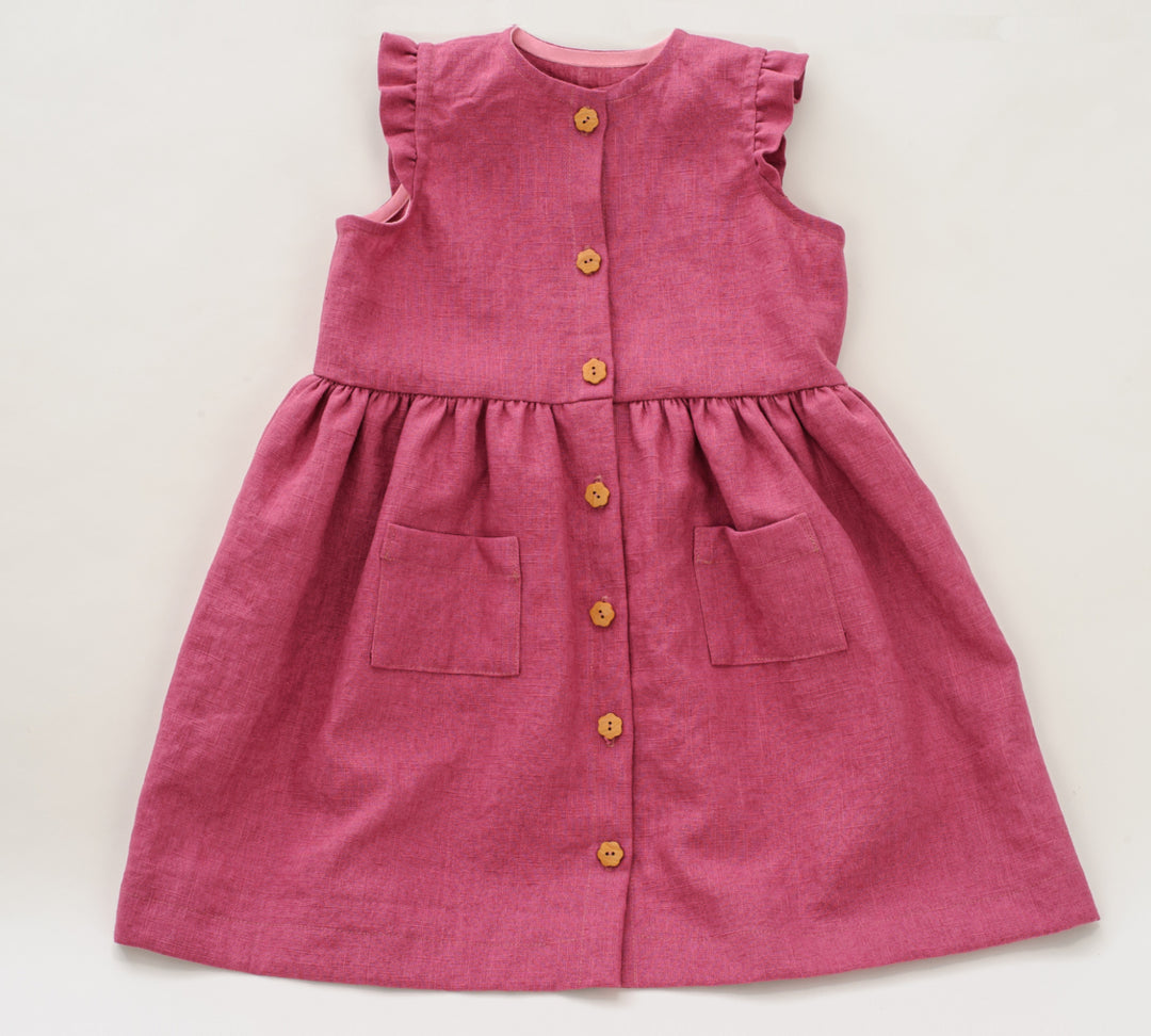 Schnittmuster Sommer Mädchenkleid  MIMI PDF 2 in 1