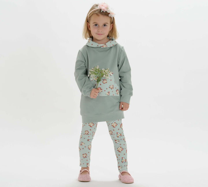 Schnittmuster Hoodie und Leggings ARWEN - Größen von 12 M bis 11 J