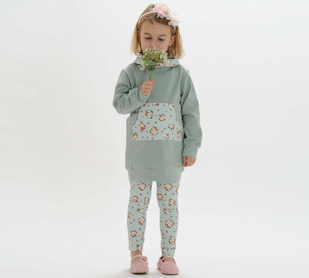 Schnittmuster Hoodie und Leggings ARWEN - Größen von 12 M bis 11 J