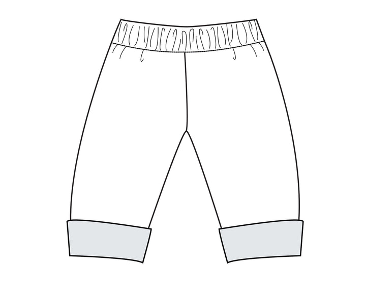 Schnittmuster Set Baby Wickeljacke und Wendehose pdf downlaod