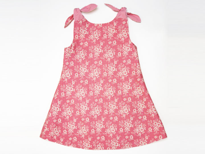 Girls' dress tunic with buttons sewing pattern Ebook PDF STEFFI + SIENA