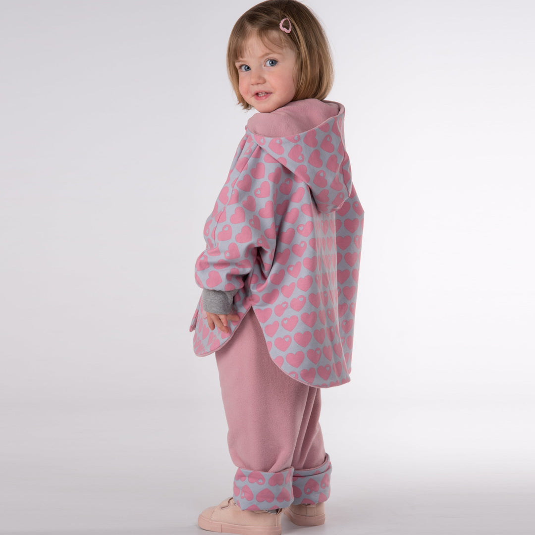 Girls' Poncho Sewing Pattern Ebook pdf MARA