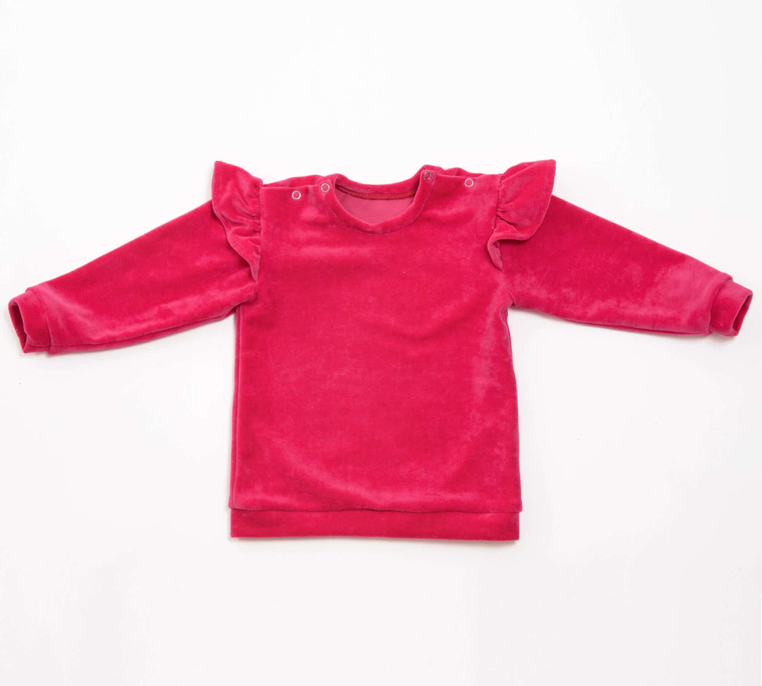 Schnittmuster Baby Sweatshirt und Kleid SOPHIE PDF 2-in-1