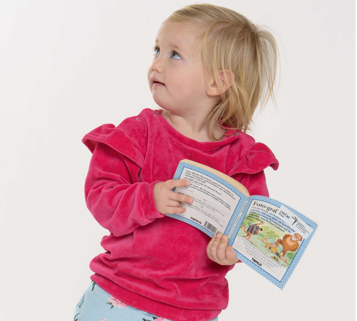 Schnittmuster Baby Sweatshirt und Kleid SOPHIE PDF 2-in-1