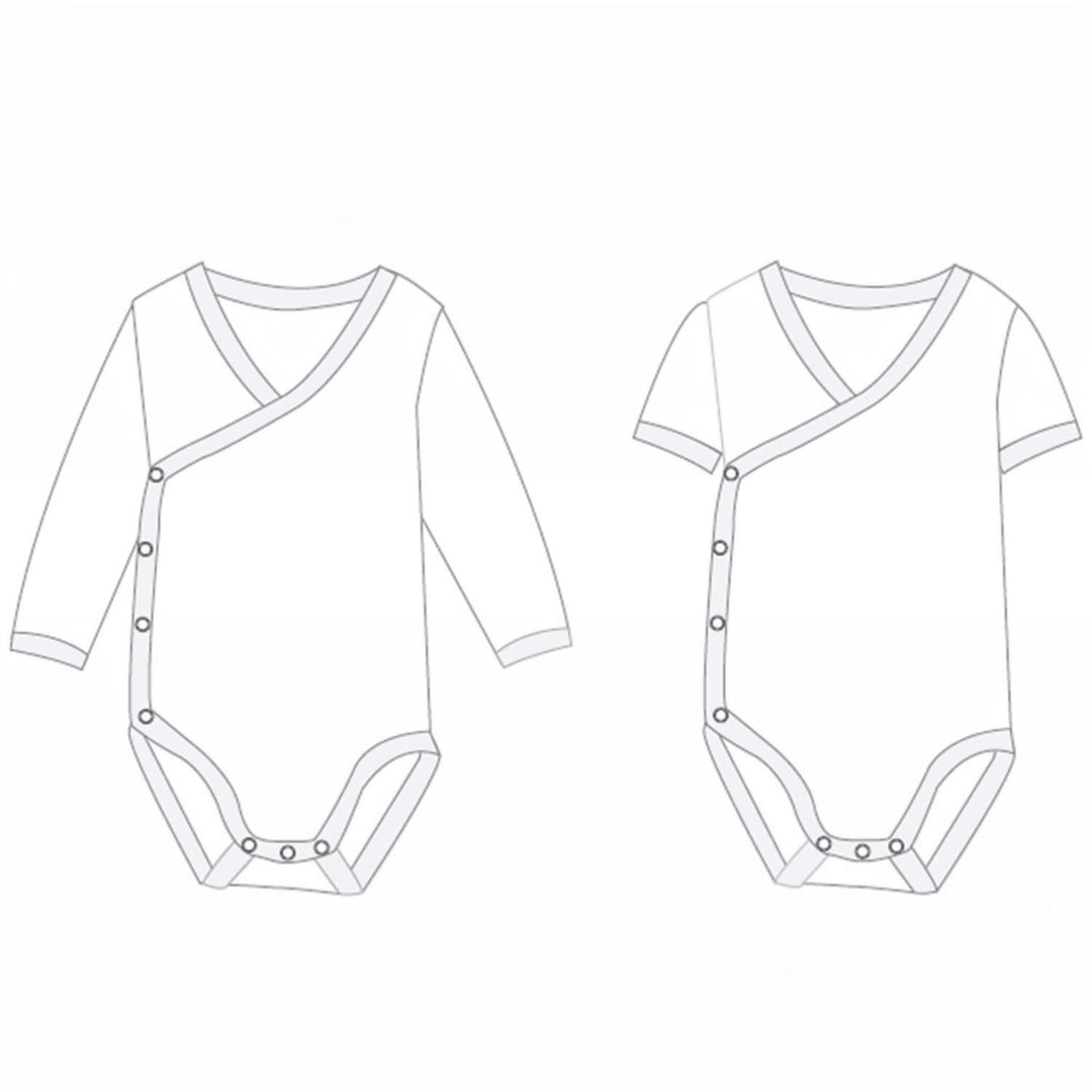 Baby Wickelbody PDF Schnittmuster CIELO – Langarm & Kurzarm 38/44–86/92