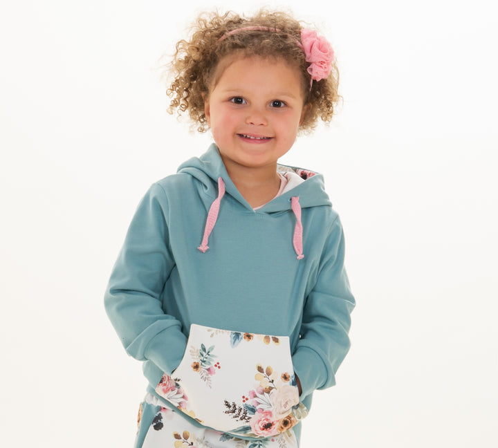 Schnittmuster Hoodie FLY PDF 2-in-1 Kapuze Schalkragen