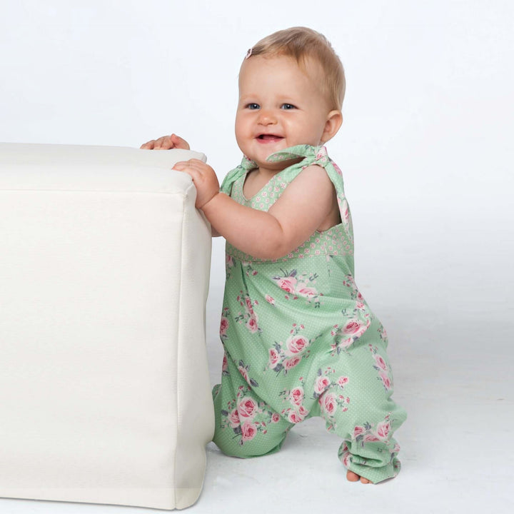 Baby Overall PDF Schnittmuster LUNA CHARLOTTE – 2-in-1 Set 50/56–86/92
