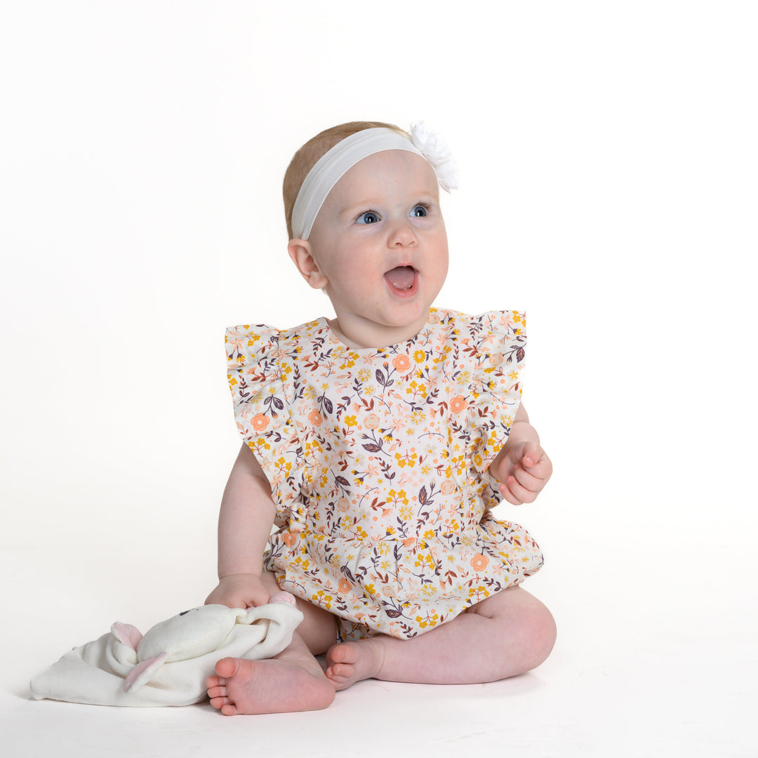 Chiara Schnittmuster Baby Mädchen Bloomer/Kurzoverall PDF | Sommer-Strampler | Größe 50–92 | Luftig & einfach zu nähen |