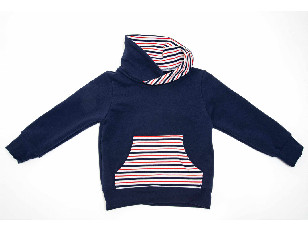 FLY und DADO Schnittmuster Sweatshirt Hoodie und Haremshose, Jogginghose