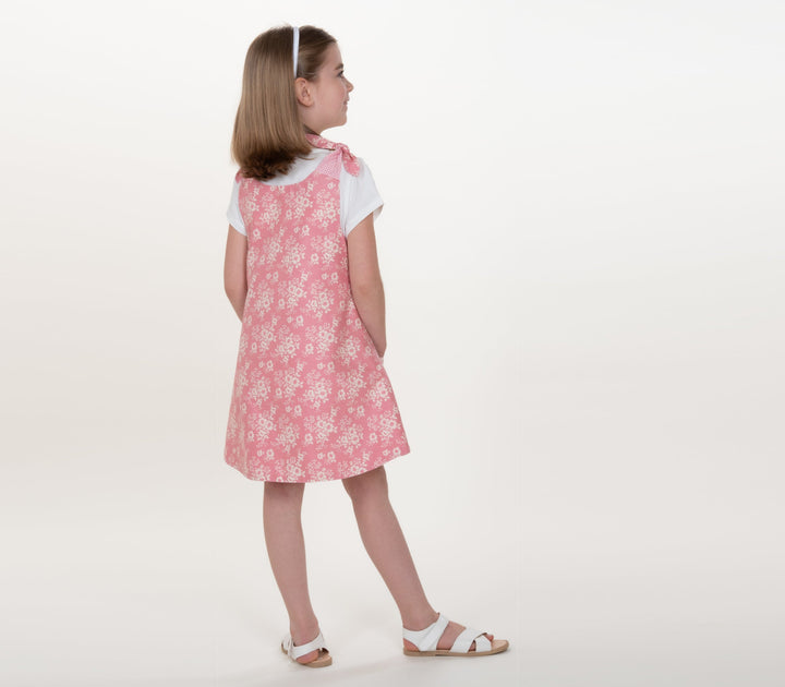 Schnittmuster Pinafore-Kleid für Mädchen JULE – 3 Varianten