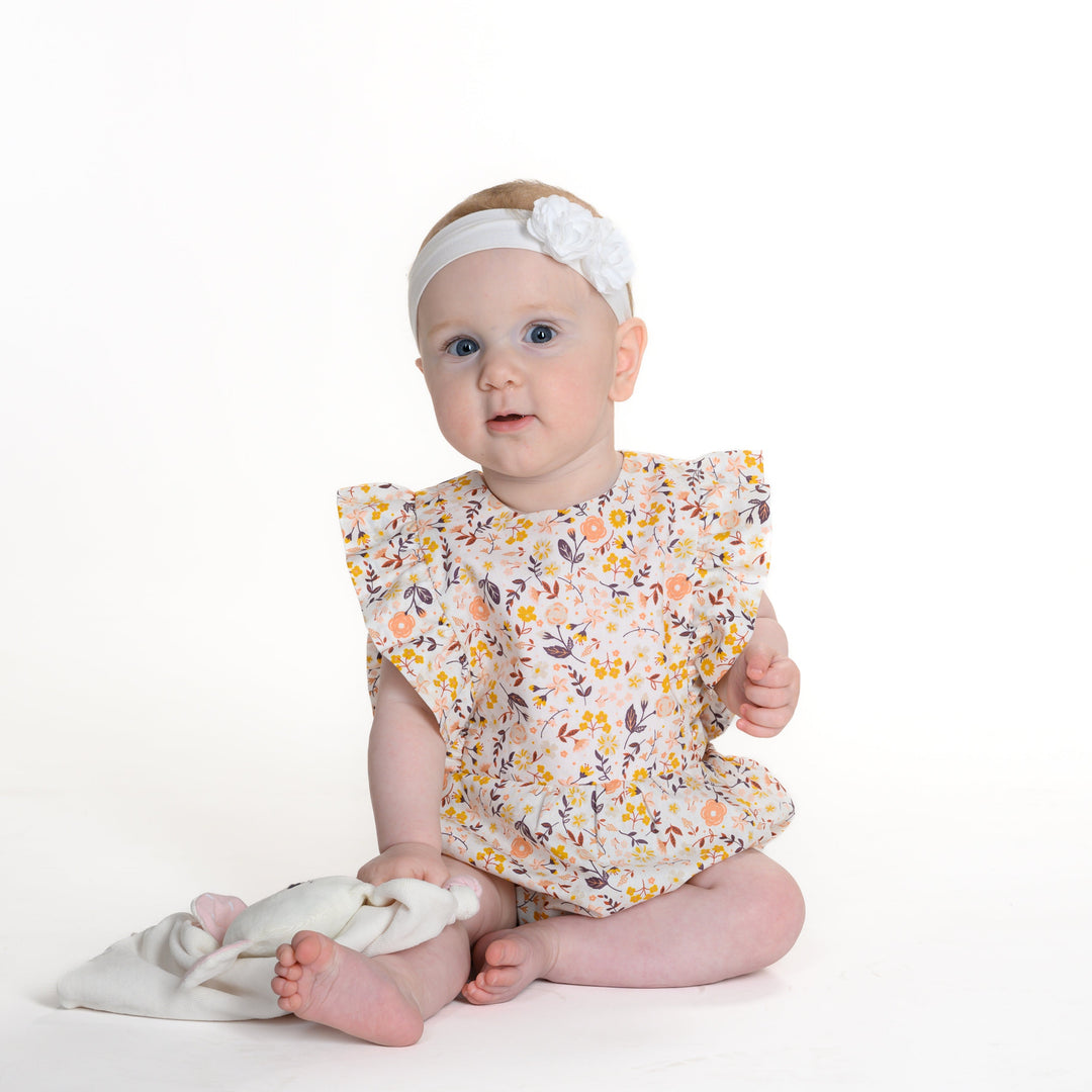 Chiara Schnittmuster Baby Mädchen Bloomer/Kurzoverall  PDF | Sommer-Strampler | Größe 50–92 | Luftig & einfach zu nähen |