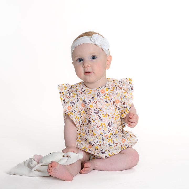 Chiara Schnittmuster Baby Mädchen Bloomer/Kurzoverall  PDF | Sommer-Strampler | Größe 50–92 | Luftig & einfach zu nähen |