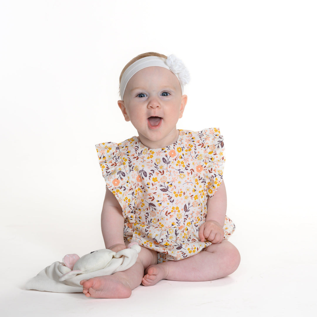 Chiara Schnittmuster Baby Mädchen Bloomer/Kurzoverall  PDF | Sommer-Strampler | Größe 50–92 | Luftig & einfach zu nähen |