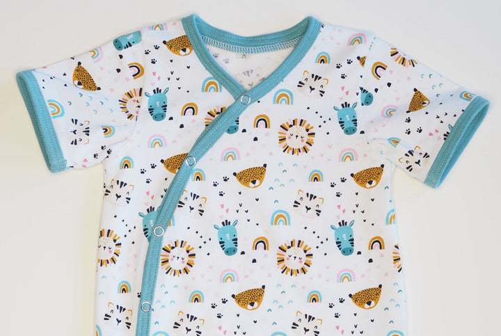 Baby Romper Sewing Pattern PDF – Long Sleeve, Simple Design – Newborn Outfit Sewing – Sewing Pattern Download – Perfect as a Baby Gift LEON