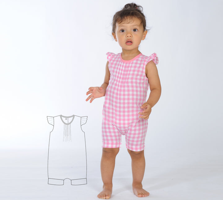 Schnittmuster Baby Jumpsuit MIA PDF 2 Varianten