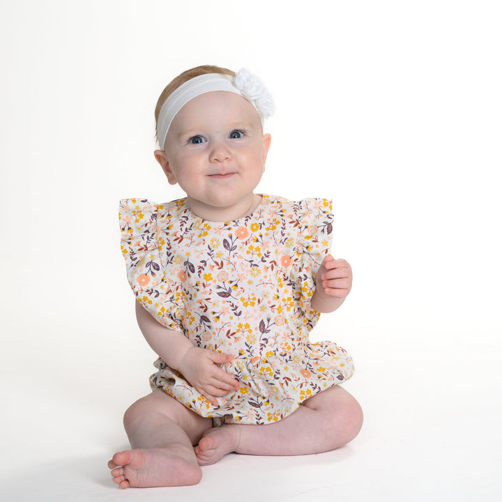 Chiara Schnittmuster Baby Mädchen Bloomer/Kurzoverall  PDF | Sommer-Strampler | Größe 50–92 | Luftig & einfach zu nähen |