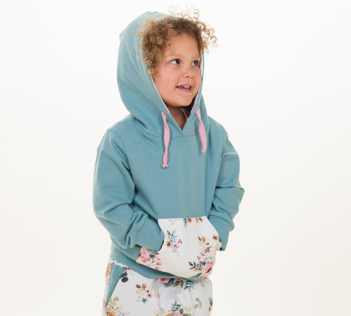 Schnittmuster Hoodie FLY PDF 2-in-1 Kapuze Schalkragen