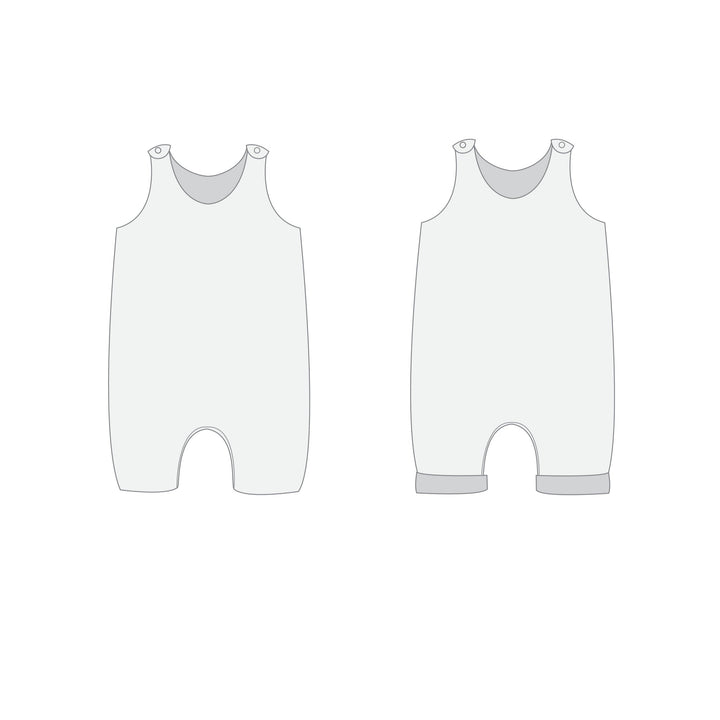 LEO Schnittmuster Baby Strampler