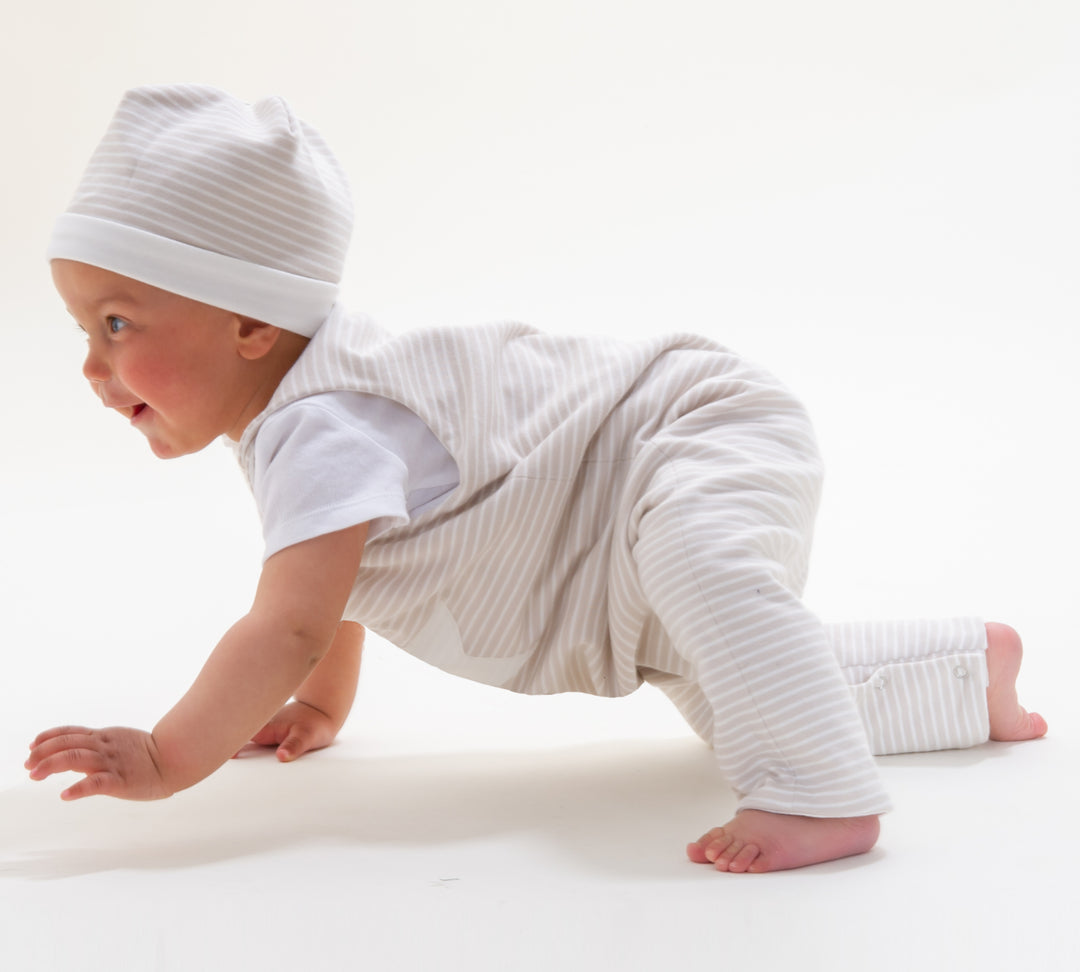 Reversible Baby Romper SAND + Baby Hat BUBU | PDF Sewing Pattern |  Sizes 1m-3y