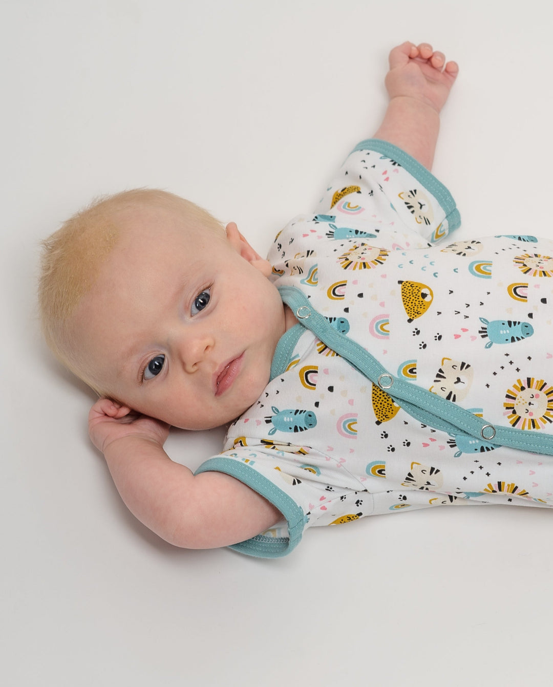 Baby Romper Sewing Pattern PDF – Long Sleeve, Simple Design – Newborn Outfit Sewing – Sewing Pattern Download – Perfect as a Baby Gift LEON