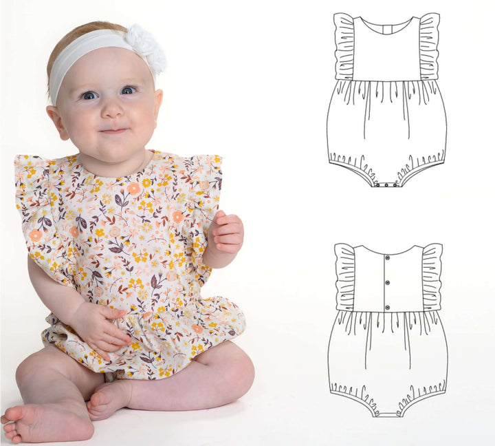 Schnittmuster Baby Mädchen Bloomer CHIARA PDF