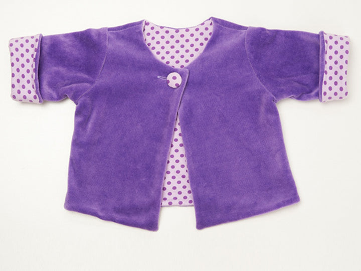 Children's jacket lined FILIPPA sewing pattern Ebook PDF