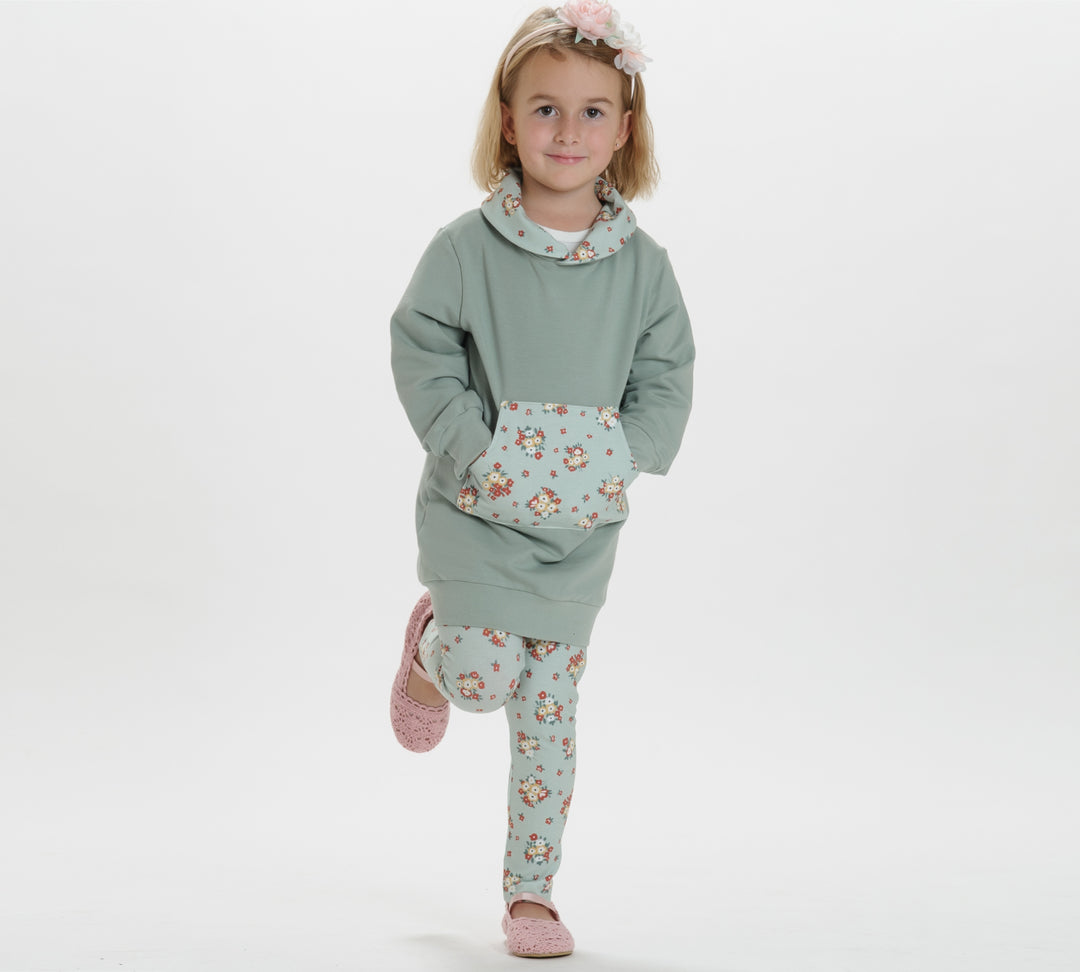 Schnittmuster Mädchen Tunika Hoodie ARWEN PDF