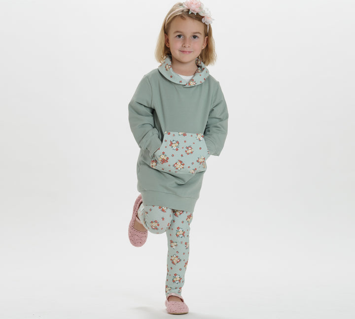 Schnittmuster Mädchen Tunika Hoodie ARWEN PDF