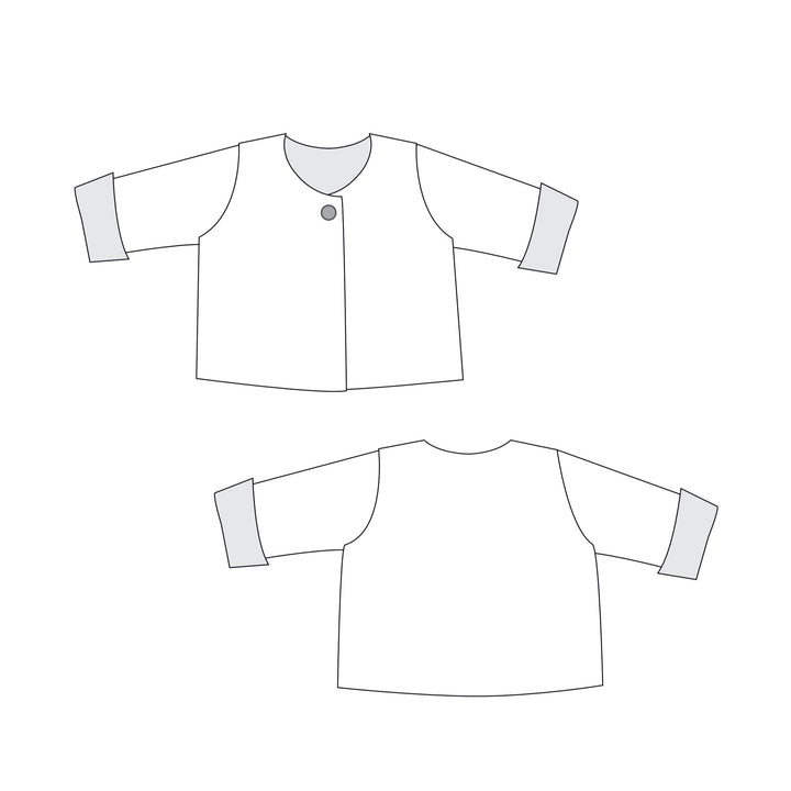 Children's jacket lined FILIPPA sewing pattern Ebook PDF