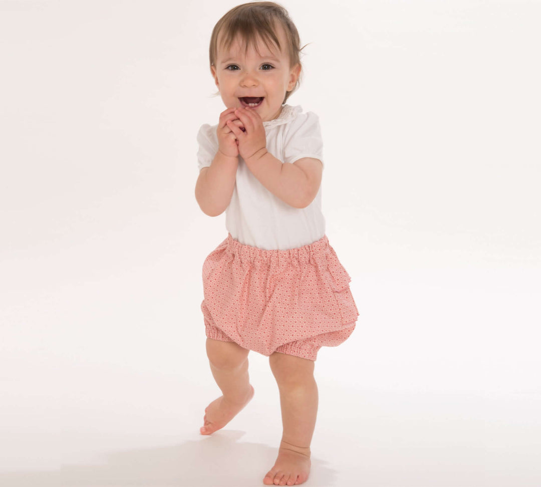 Schnittmuster Baby Twinset Babykleid Hängerchen und Pumphose CLARA EMI – Sommeroutfit für Babys