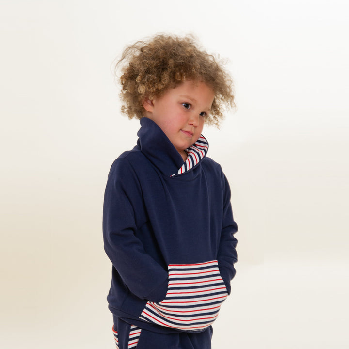 FLY und DADO Schnittmuster Sweatshirt Hoodie und Haremshose, Jogginghose