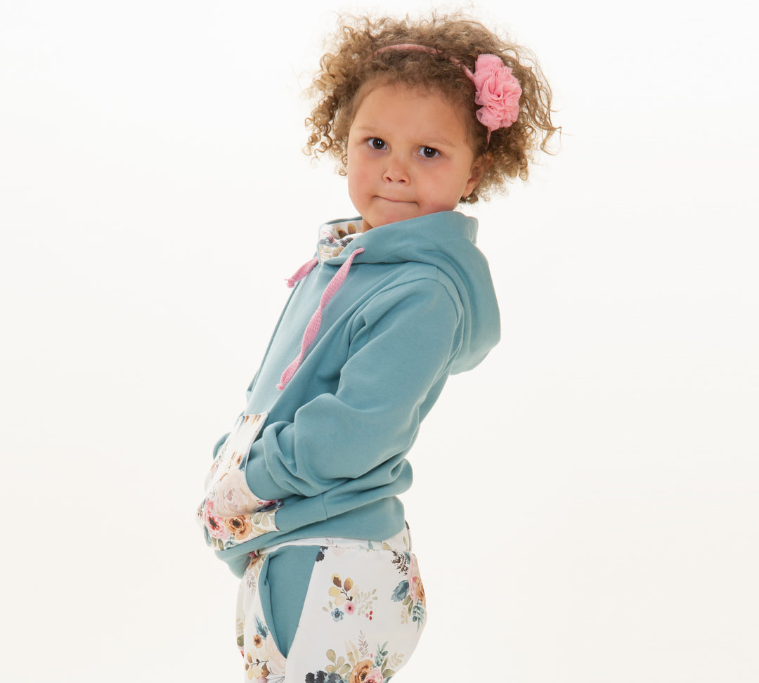 Schnittmuster Hoodie FLY PDF 2-in-1 Kapuze Schalkragen