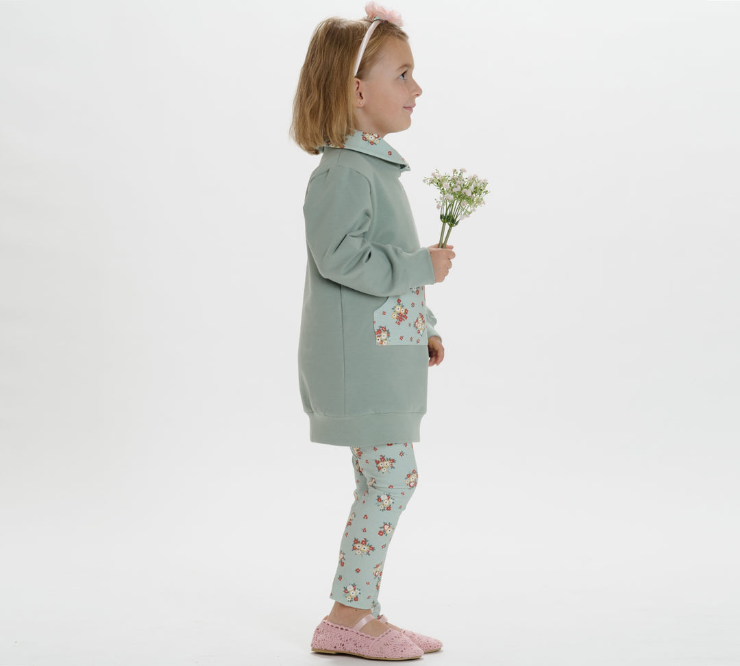 Schnittmuster Mädchen Tunika Hoodie ARWEN PDF
