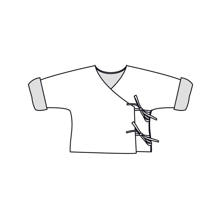 Sewing Pattern Baby Jacket FIORINO 3 in 1 PDF Sizes 0m-2y