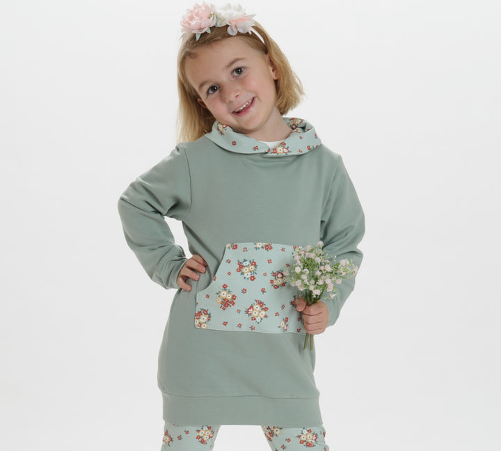 Schnittmuster Mädchen Tunika Hoodie ARWEN PDF
