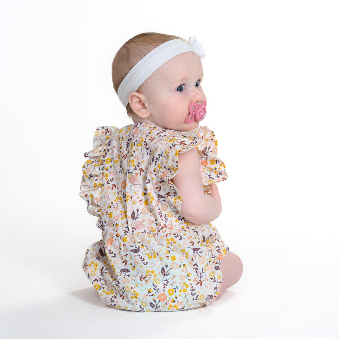 Chiara Schnittmuster Baby Mädchen Bloomer/Kurzoverall  PDF | Sommer-Strampler | Größe 50–92 | Luftig & einfach zu nähen |