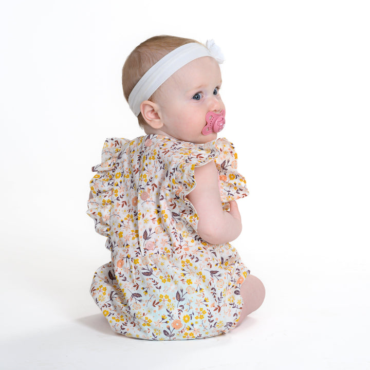 Chiara Schnittmuster Baby Mädchen Bloomer/Kurzoverall  PDF | Sommer-Strampler | Größe 50–92 | Luftig & einfach zu nähen |