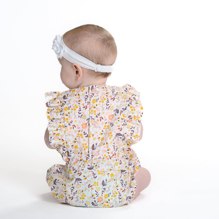 Chiara Schnittmuster Baby Mädchen Bloomer/Kurzoverall  PDF | Sommer-Strampler | Größe 50–92 | Luftig & einfach zu nähen |
