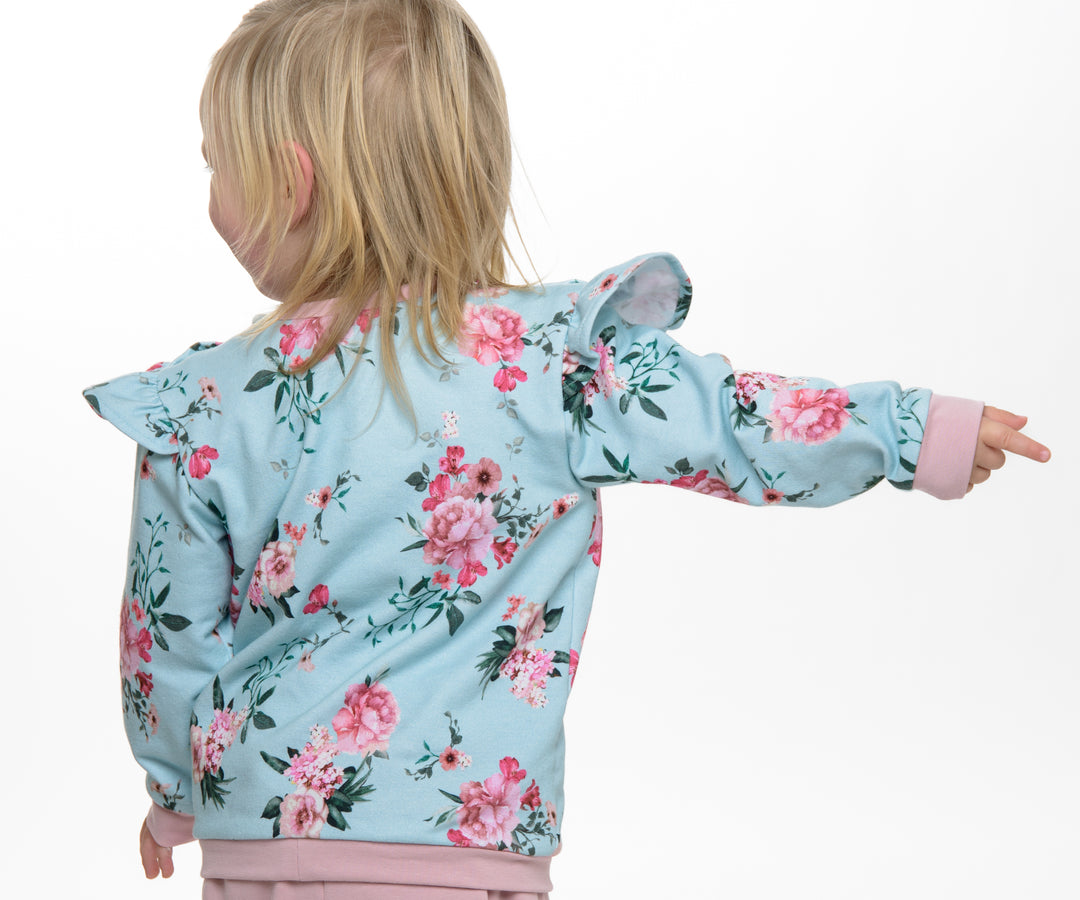 Schnittmuster Baby Sweatshirt und Kleid SOPHIE PDF - 5 Größenoptionen